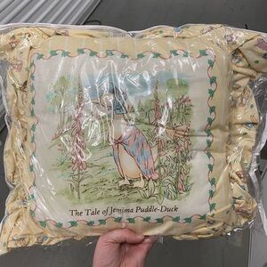 Jemima Puddle-Duck Illustrated Pillow